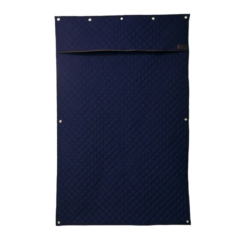 Kentucky Stable Curtain Navy-1